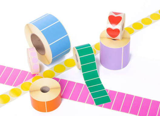 Coloured Direct Thermal Labels