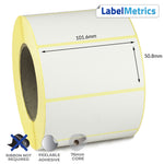 101.6 x 50.8mm Direct Thermal Labels - Removable Adhesive