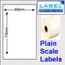 Avery M Series Compatible Thermal Scale Labels 49x75mm (10 Rolls - 5000 Labels)