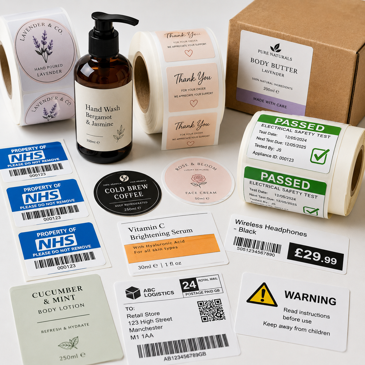 Custom Printed Labels — LabelMetrics