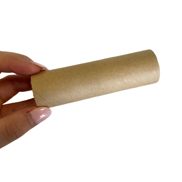 Plain Cardboard Cores 103mm x 25.7mm – Kraft Paper Rolls for Label Rewinding & Crafts