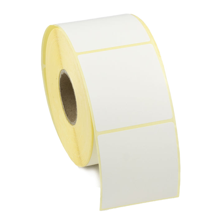 58 x 60mm Plain Thermal Transfer Labels (10  Rolls - 5000 Labels) 38mm core