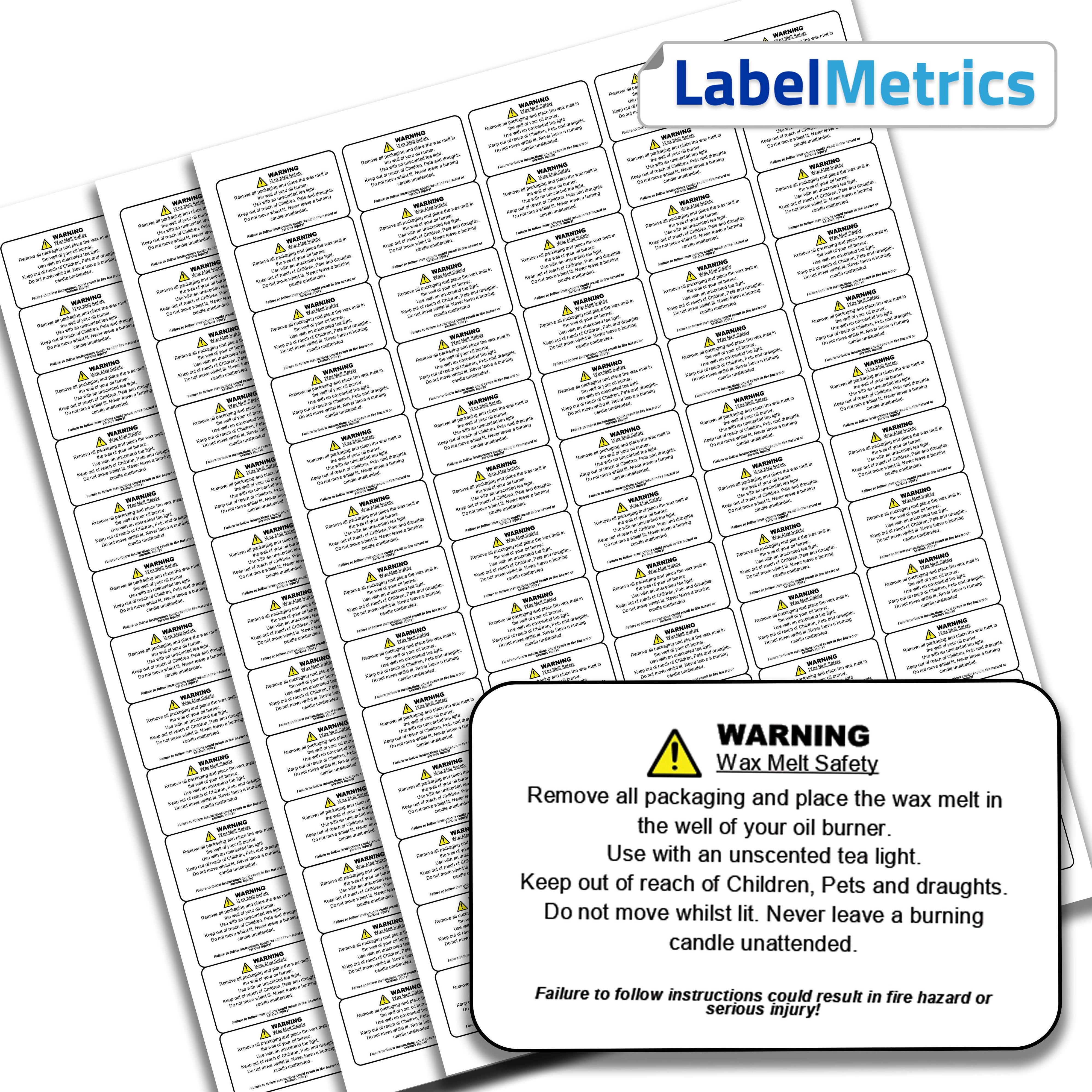 65 Per Sheet — LabelMetrics