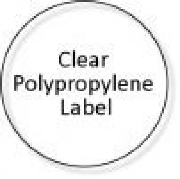 25mm Circular Polypropylene Clear Seals  (5000)