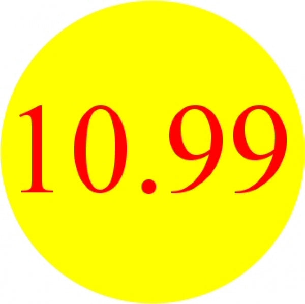 10.99 Promotional Label - Qty: 1000