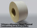 102mm x 60meters Direct Thermal Continuous Scale Rolls