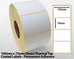 100 x 75mm Direct Thermal Top Coated Labels - Permanent Adhesive