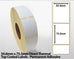 50.8 x 75.5mm Direct Thermal Top Coated Labels - Permanent Adhesive