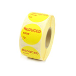 REDUCED FROM - TO Promotional Label - Qty: 1000